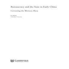 Li Feng - Bureaucracy and the State in Early China. Governing the Western Zhou